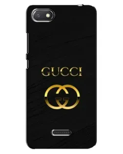 Чехол для Xiaomi Redmi 6A с картинкой «Золотой логотип Gucci»