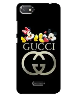 Чехол для Xiaomi Redmi 6A с картинкой «Gucci — герои Disney»
