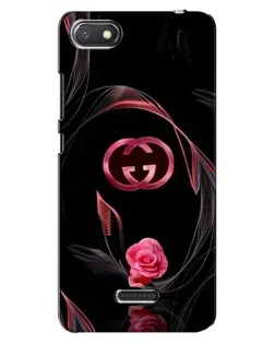 Чехол для Xiaomi Redmi 6A с картинкой «Gucci — неоновая роза»