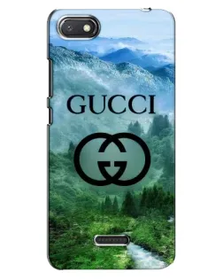 Чехол для Xiaomi Redmi 6A с картинкой «Gucci — горный пейзаж»