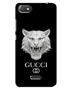 Чехол для Xiaomi Redmi 6A с картинкой «Gucci — серебряный лев»