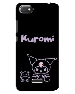 Чехол для Xiaomi Redmi 6A с картинкой «Kuromi — черный минимализм» Чехол для Xiaomi Redmi 6A с картинкой «Kuromi — черный минимализм»