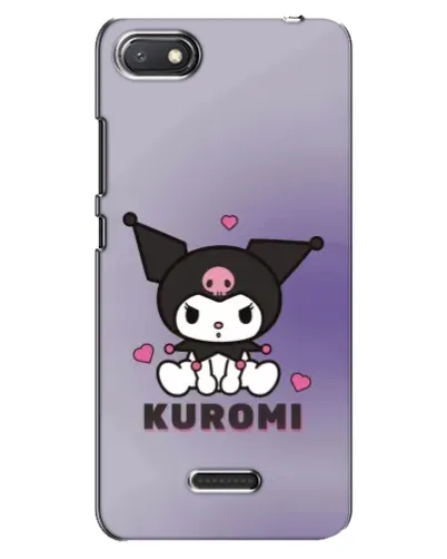 Чехол для Xiaomi Redmi 6A с картинкой «Kuromi — фиолетовый арт» Чехол для Xiaomi Redmi 6A с картинкой «Kuromi — фиолетовый арт»
