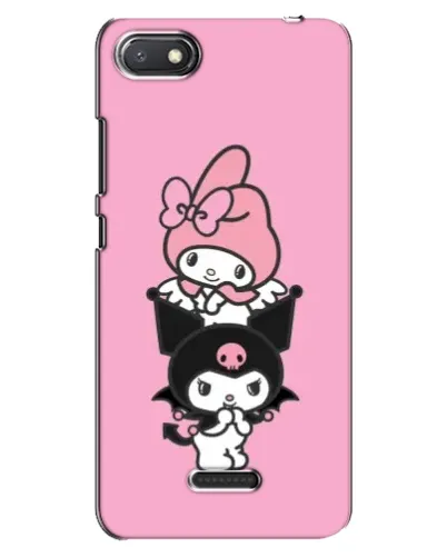 Чехол для Xiaomi Redmi 6A с картинкой «My Melody и Kuromi» Чехол для Xiaomi Redmi 6A с картинкой «My Melody и Kuromi»
