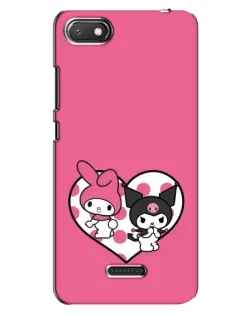 Чехол для Xiaomi Redmi 6A с картинкой «Kuromi и My Melody» Чехол для Xiaomi Redmi 6A с картинкой «Kuromi и My Melody»