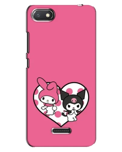 Чехол для Xiaomi Redmi 6A с картинкой «Kuromi и My Melody» Чехол для Xiaomi Redmi 6A с картинкой «Kuromi и My Melody»