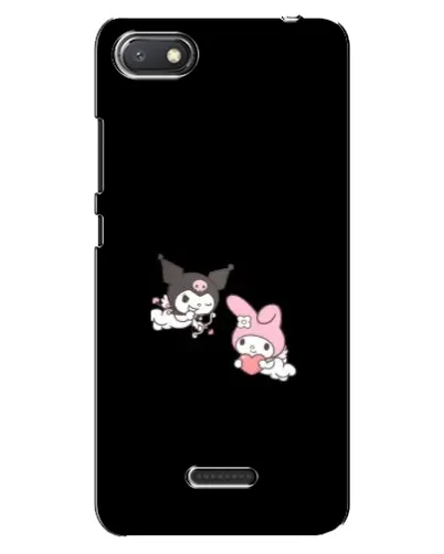 Чехол для Xiaomi Redmi 6A с картинкой «My Melody и Kuromi» Чехол для Xiaomi Redmi 6A с картинкой «My Melody и Kuromi»