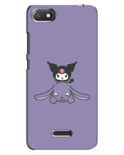 Чехол для Xiaomi Redmi 6A с картинкой «Kuromi на лиловом фоне» Чехол для Xiaomi Redmi 6A с картинкой «Kuromi на лиловом фоне»