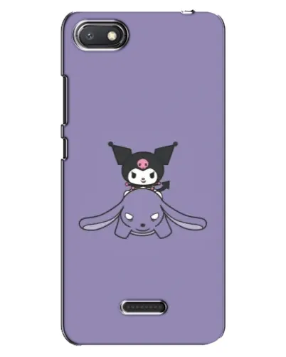 Чехол для Xiaomi Redmi 6A с картинкой «Kuromi на лиловом фоне» Чехол для Xiaomi Redmi 6A с картинкой «Kuromi на лиловом фоне»