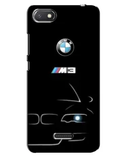 Чехол для Xiaomi Redmi 6A с картинкой «Минималистичный принт BMW M3» Чехол для Xiaomi Redmi 6A с картинкой «Минималистичный принт BMW M3»