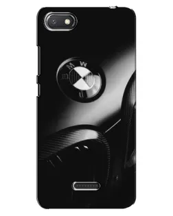 Чехол для Xiaomi Redmi 6A с картинкой «Эмблема BMW — макро» Чехол для Xiaomi Redmi 6A с картинкой «Эмблема BMW — макро»