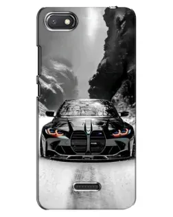 Чехол для Xiaomi Redmi 6A с картинкой «BMW — акварельный дрифт» Чехол для Xiaomi Redmi 6A с картинкой «BMW — акварельный дрифт»