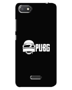 Чохол для Xiaomi Redmi 6A з картинкою «PUBG — класичний лого»