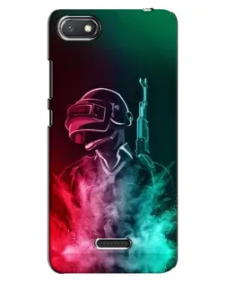 Чохол для Xiaomi Redmi 6A з картинкою «PUBG — вогняний воїн»