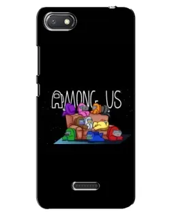Чехол для Xiaomi Redmi 6A с картинкой «Логотип Among Us» Чехол для Xiaomi Redmi 6A с картинкой «Логотип Among Us»