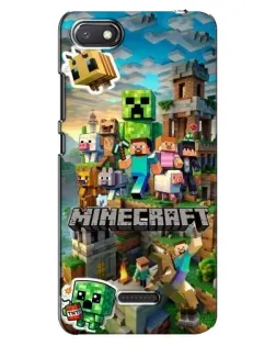 Чохол для Xiaomi Redmi 6A з картинкою «Замок Minecraft»