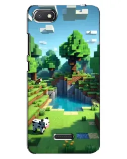 Чохол для Xiaomi Redmi 6A з картинкою «Minecraft літній день»