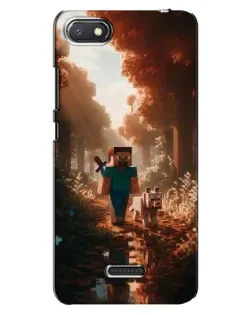 Чохол для Xiaomi Redmi 6A з картинкою «Стів у лісі»