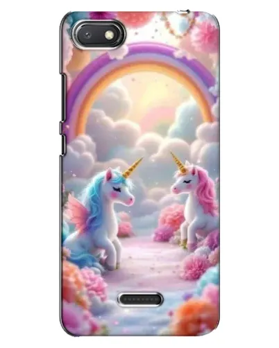 Чехол для Xiaomi Redmi 6A с картинкой «Радуга и единороги» Чехол для Xiaomi Redmi 6A с картинкой «Радуга и единороги»