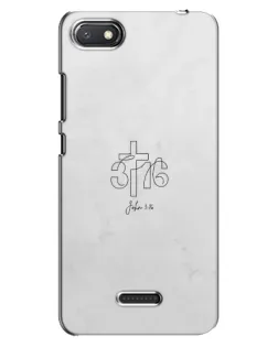 Чохол для Xiaomi Redmi 6A з картинкою «Івана 3:16 Хрест» Чохол для Xiaomi Redmi 6A з картинкою «Івана 3:16 Хрест»
