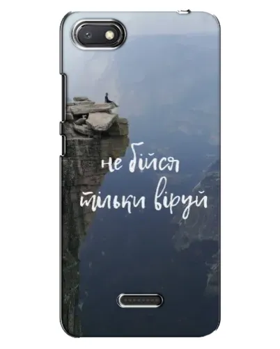Чехол для Xiaomi Redmi 6A с картинкой «Вера над пропастью» Чехол для Xiaomi Redmi 6A с картинкой «Вера над пропастью»