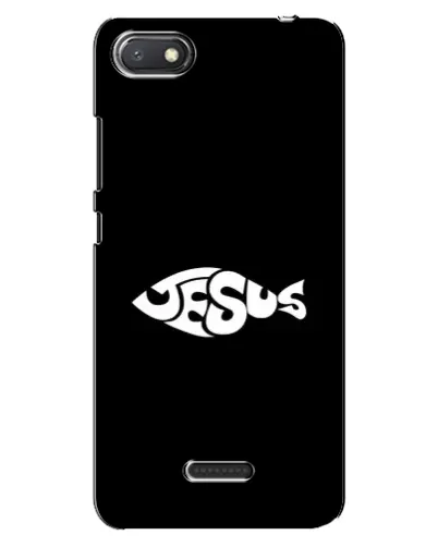 Чехол для Xiaomi Redmi 6A с картинкой «Рыба Jesus» Чехол для Xiaomi Redmi 6A с картинкой «Рыба Jesus»