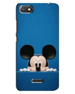 Чехол для Xiaomi Redmi 6A с картинкой «Микки выглядывает»