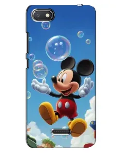 Чехол для Xiaomi Redmi 6A с картинкой «Mickey и мыльные пузыри»