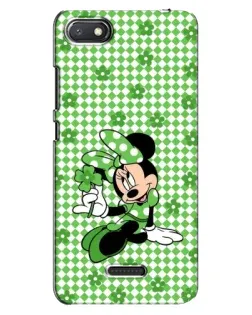 Чехол для Xiaomi Redmi 6A с картинкой «Mickey в клетку»