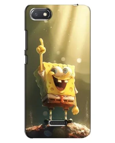 Чехол для Xiaomi Redmi 6A с картинкой «Сияющий Спанч Боб» Чехол для Xiaomi Redmi 6A с картинкой «Сияющий Спанч Боб»