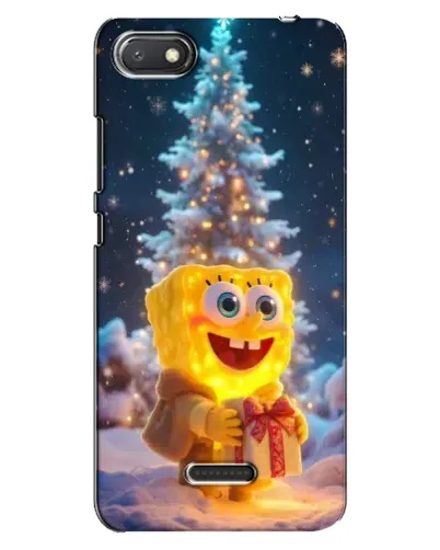 Чехол для Xiaomi Redmi 6A с картинкой «Рождественский Спанч Боб» Чехол для Xiaomi Redmi 6A с картинкой «Рождественский Спанч Боб»
