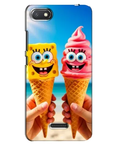 Чехол для Xiaomi Redmi 6A с картинкой «Спанч Боб мороженое» Чехол для Xiaomi Redmi 6A с картинкой «Спанч Боб мороженое»