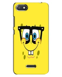 Чехол для Xiaomi Redmi 6A с картинкой «Минималистичный Спанч Боб»