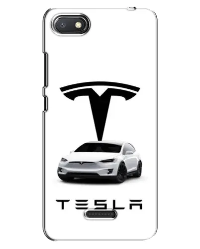 Чехол для Xiaomi Redmi 6A с картинкой «Tesla White Style» Чехол для Xiaomi Redmi 6A с картинкой «Tesla White Style»