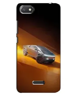 Чехол для Xiaomi Redmi 6A с картинкой «Cybertruck в пустыне»