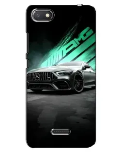 Чехол для Xiaomi Redmi 6A с картинкой «Темный Mercedes AMG»
