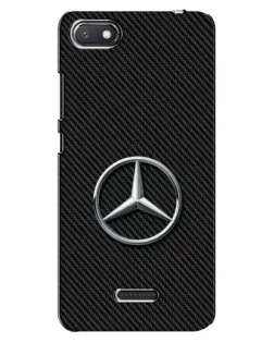 Чехол для Xiaomi Redmi 6A с картинкой «Карбоновый Mercedes стиль»