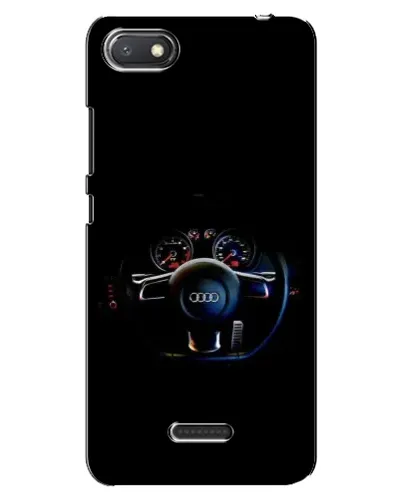 Чехол для Xiaomi Redmi 6A с картинкой «Салон Audi — руль» Чехол для Xiaomi Redmi 6A с картинкой «Салон Audi — руль»