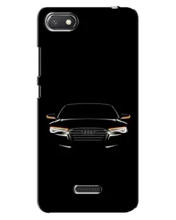 Чехол для Xiaomi Redmi 6A с картинкой «Audi — ночной контур»