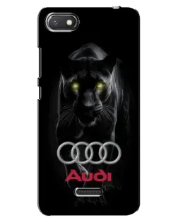 Чехол для Xiaomi Redmi 6A с картинкой «Пантера и Audi»