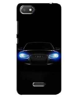 Чехол для Xiaomi Redmi 6A с картинкой «Audi в неоне»
