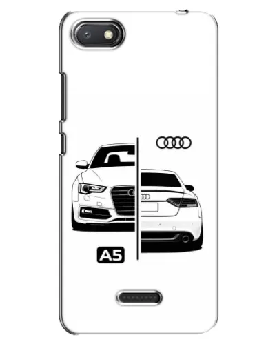 Чехол для Xiaomi Redmi 6A с картинкой «Audi — контрастный дизайн» Чехол для Xiaomi Redmi 6A с картинкой «Audi — контрастный дизайн»