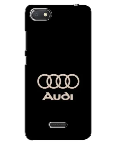 Чехол для Xiaomi Redmi 6A с картинкой «Audi — золотой логотип» Чехол для Xiaomi Redmi 6A с картинкой «Audi — золотой логотип»