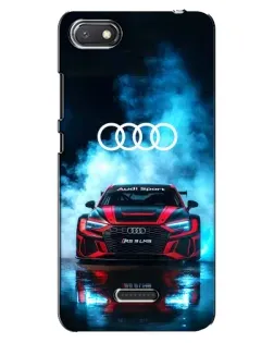 Чехол для Xiaomi Redmi 6A с картинкой «Audi Sport — неон»