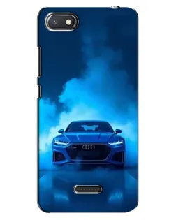 Чехол для Xiaomi Redmi 6A с картинкой «Audi — голубая энергия»