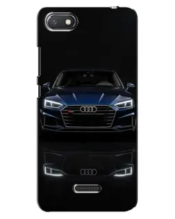Чехол для Xiaomi Redmi 6A с картинкой «Audi — ночное отражение»