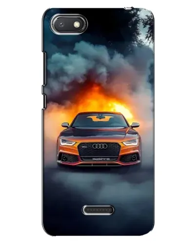 Чехол для Xiaomi Redmi 6A с картинкой «Audi в огненном дыму» Чехол для Xiaomi Redmi 6A с картинкой «Audi в огненном дыму»