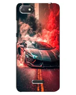 Чехол для Xiaomi Redmi 6A с картинкой «Lamborghini красный дым» Чехол для Xiaomi Redmi 6A с картинкой «Lamborghini красный дым»