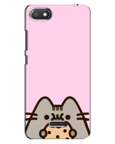 Чехол для Xiaomi Redmi 6A с картинкой «Pusheen и печенье»