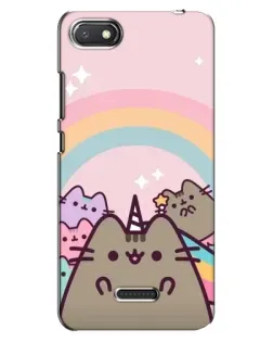 Чехол для Xiaomi Redmi 6A с картинкой «Единорог Pusheen»